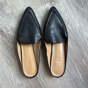 Franco Sarto Sabella Leather Mules Loafers